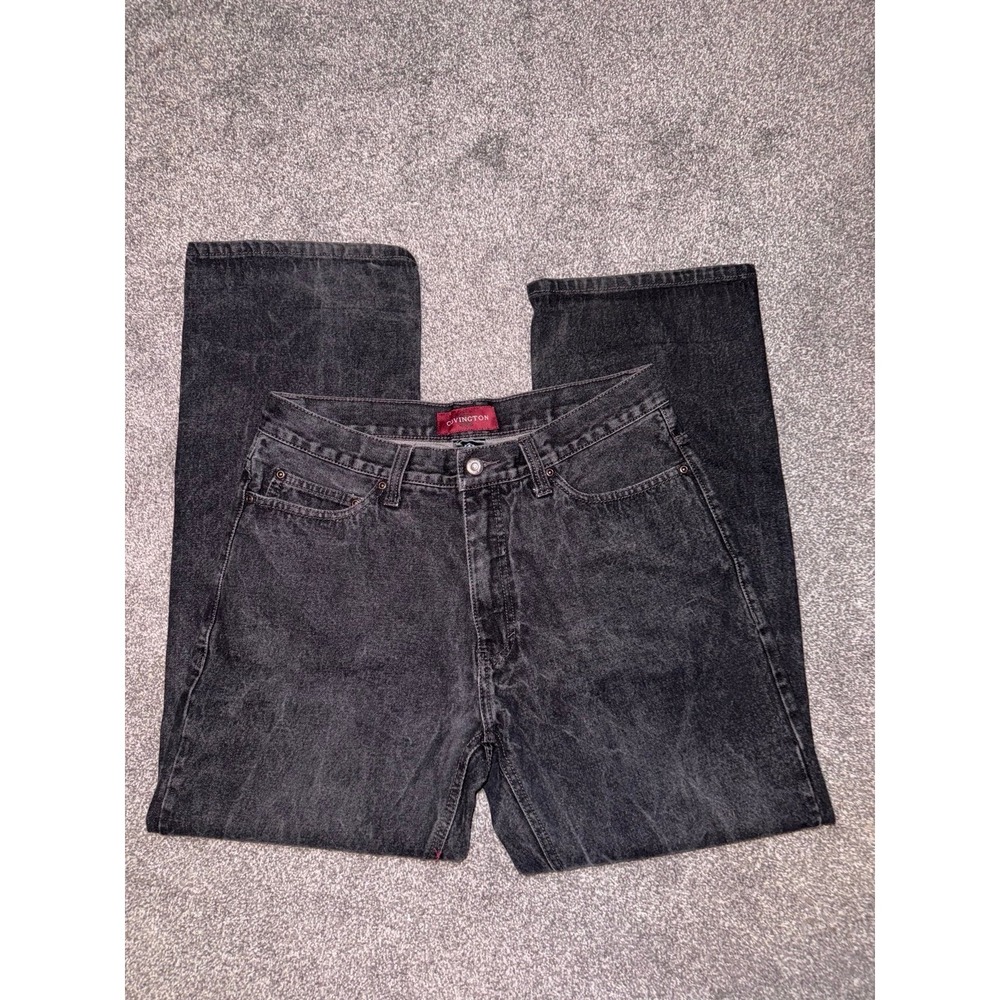 Covington‎ Men's Black Wash Denim Jeans 32W 30L